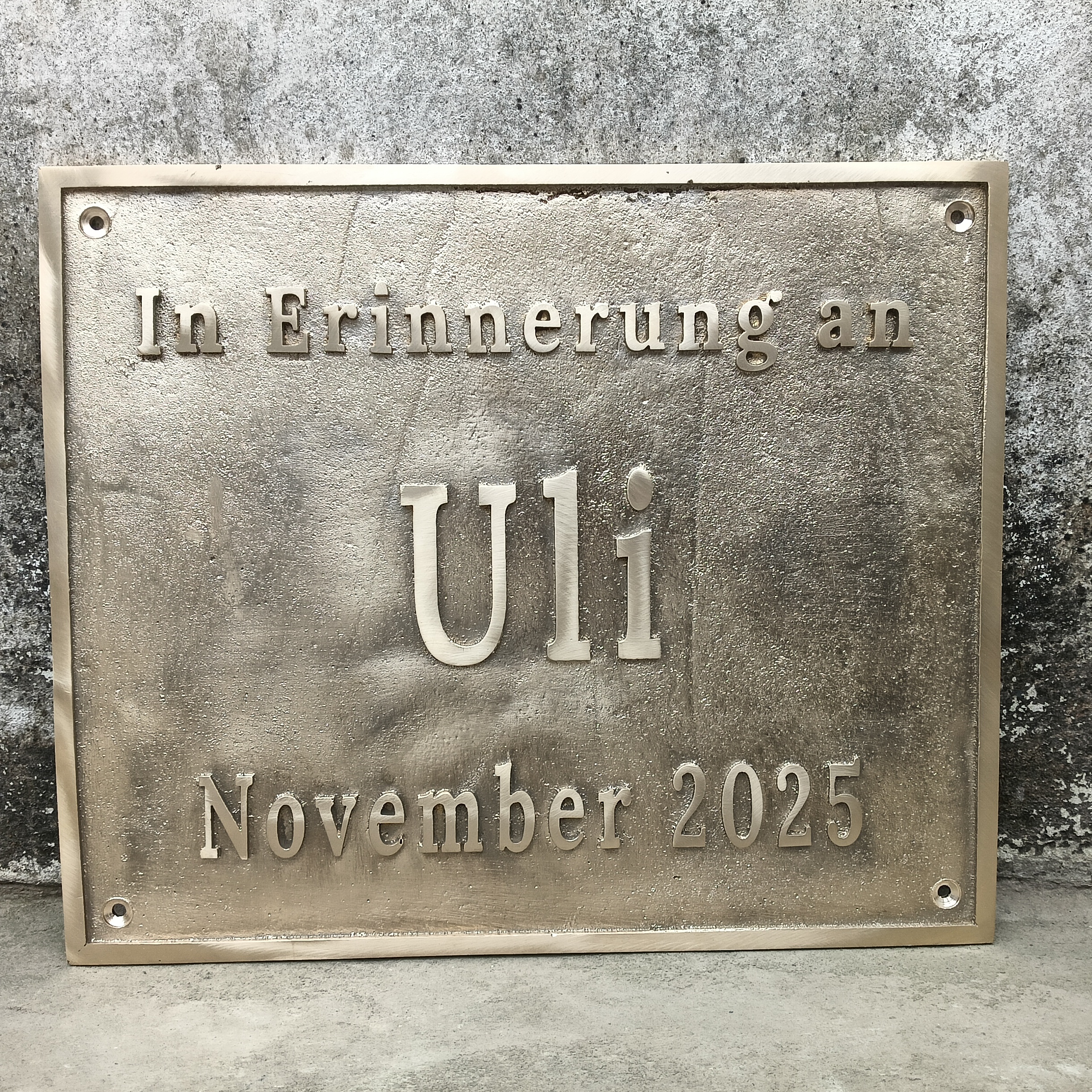 Custom Address Brass Bronze Plaque Number Sign CABBPNS15 - Image 12