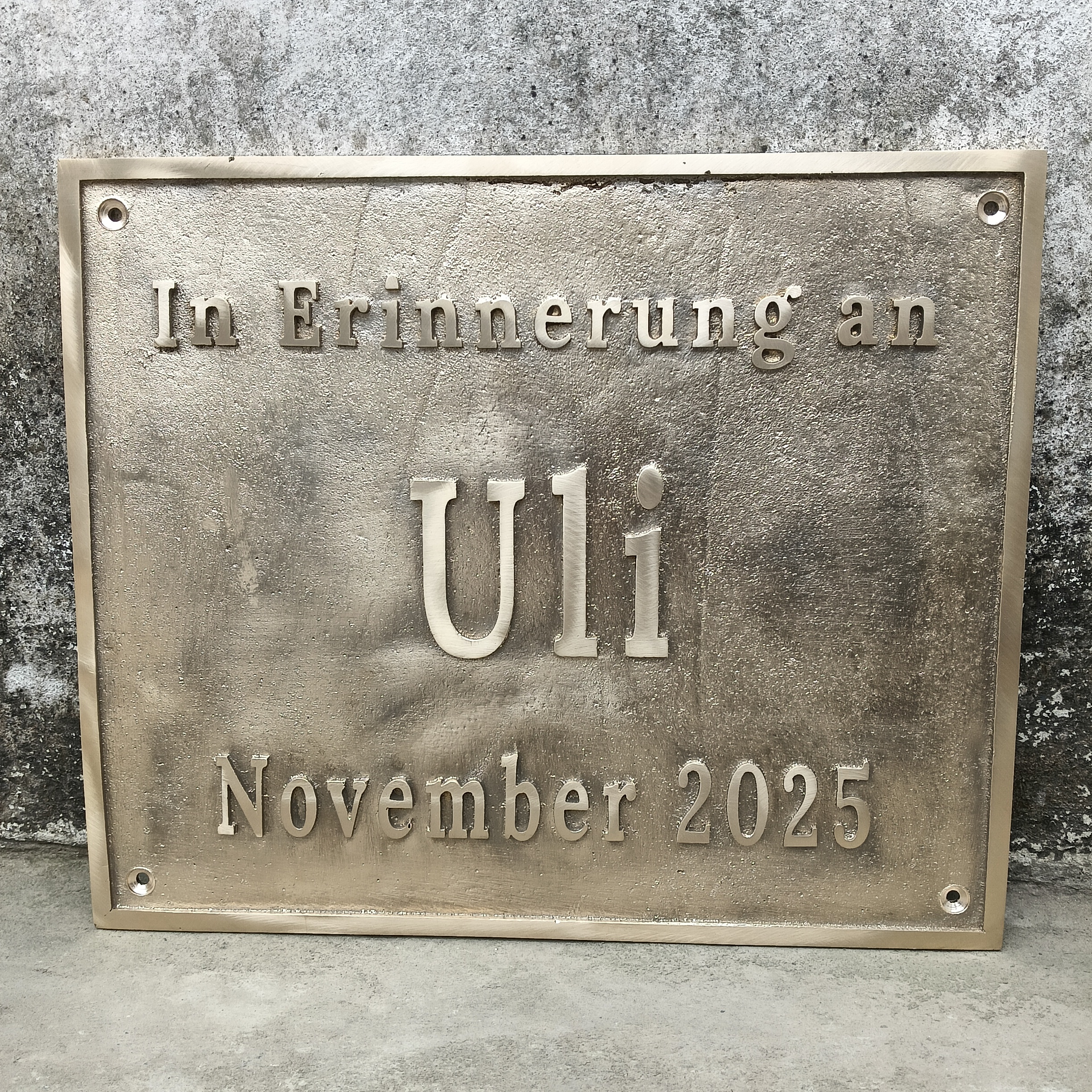 Custom Address Brass Bronze Plaque Number Sign CABBPNS15 - Image 13