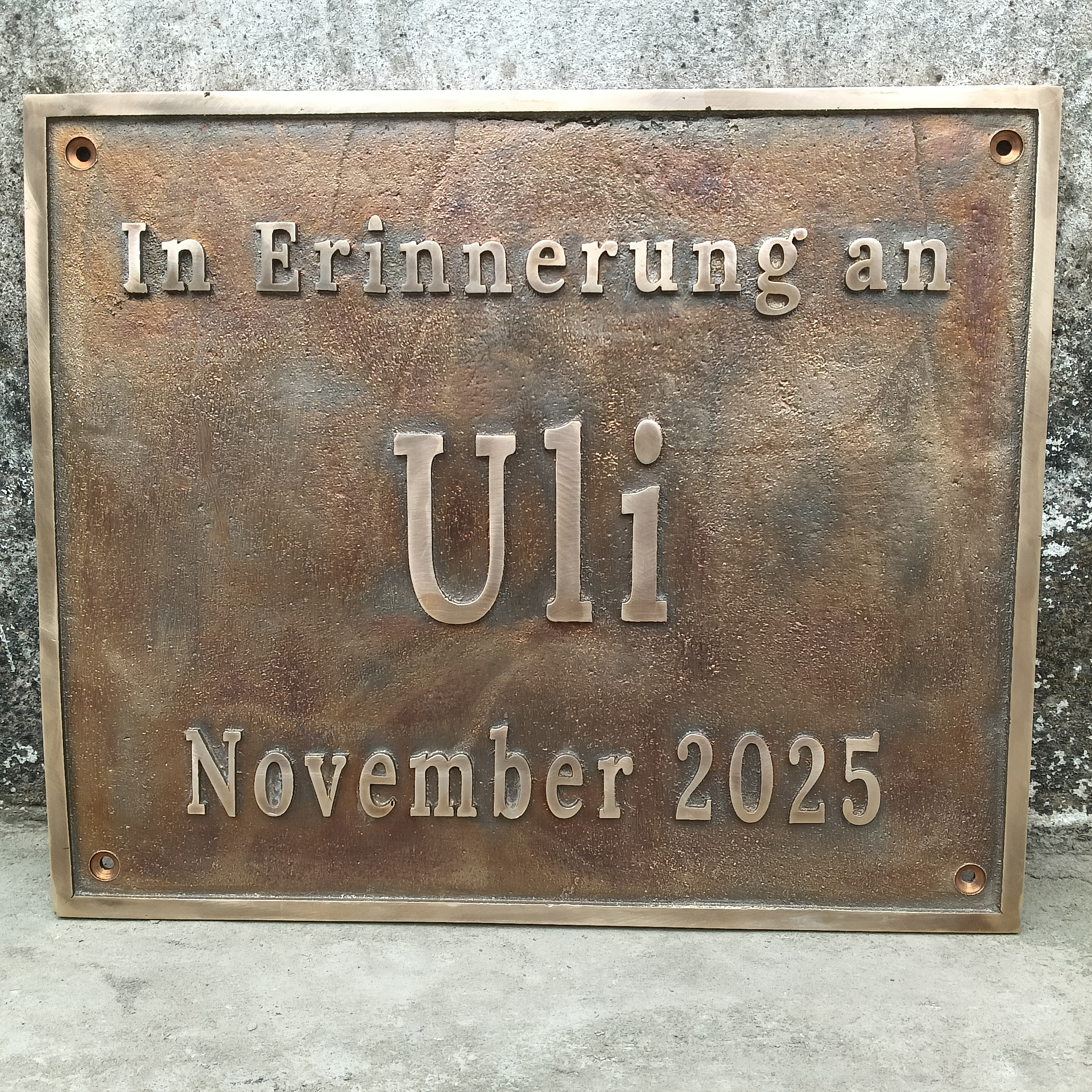 Custom Address Brass Bronze Plaque Number Sign CABBPNS15 - Image 27