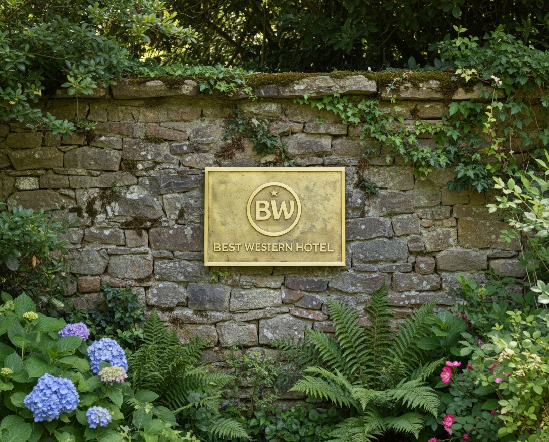 Custom Address Brass Bronze Plaque Number Sign CABBPNS08 - Image 8