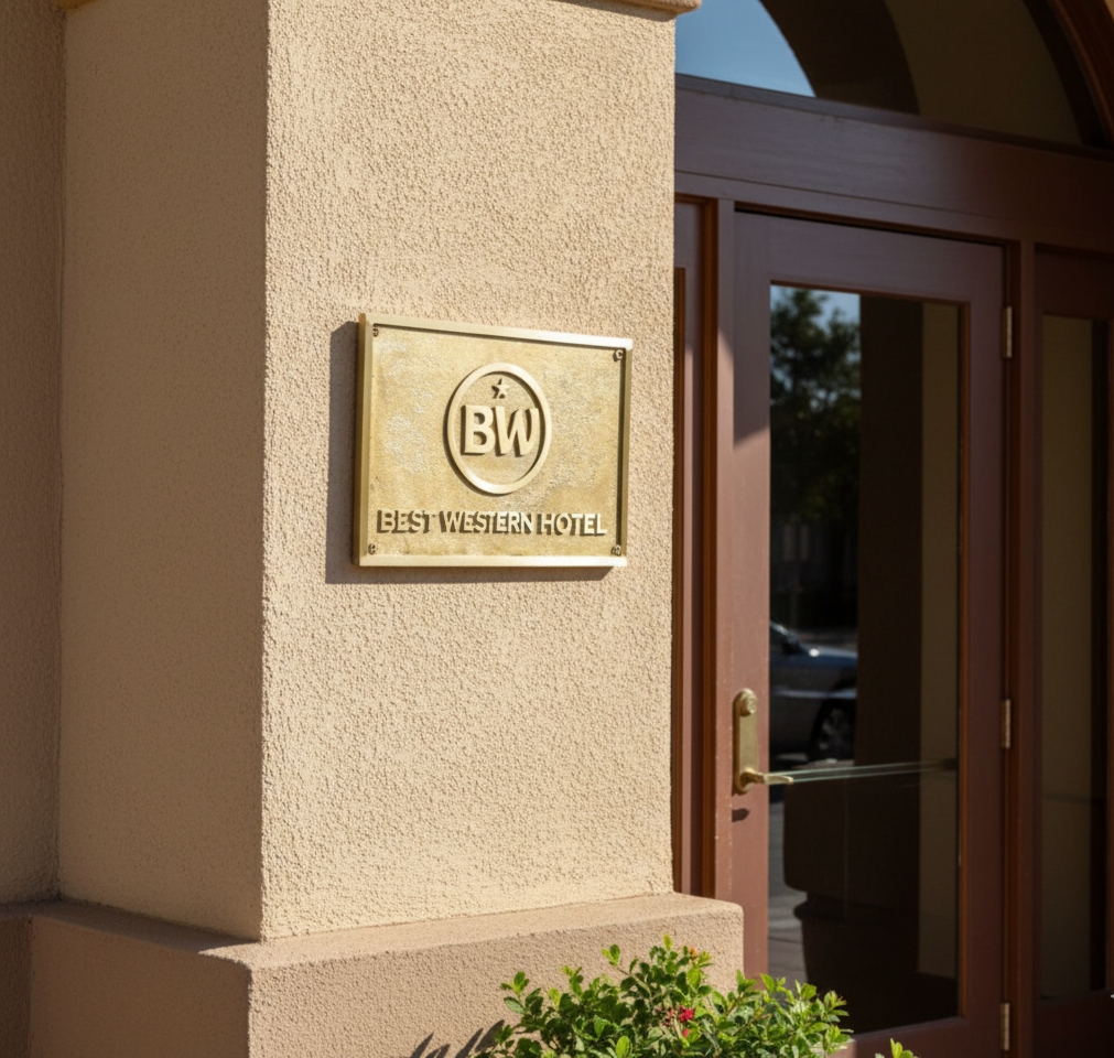 Custom Address Brass Bronze Plaque Number Sign CABBPNS08 - Image 10