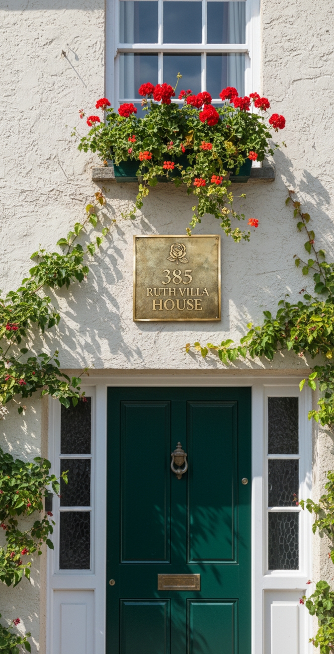 Customized Cast Brass Bronze Plaques — Personalized Black Sign Marker | Vintage Raised-Text Name Plate | Home & Business Gift Plaque - Image 11