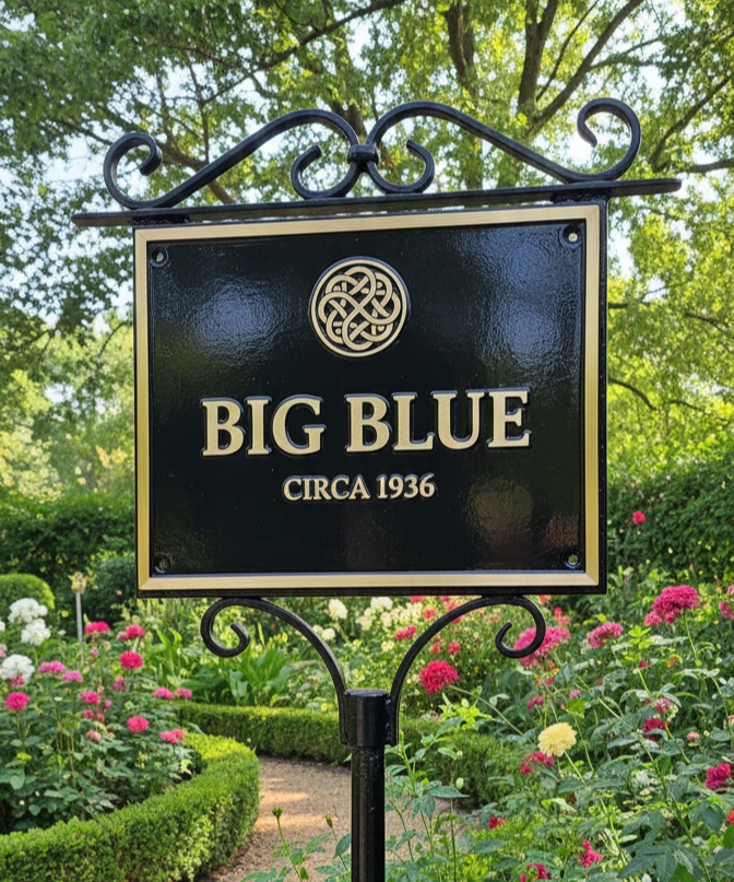 Custom Address Brass Bronze Plaque Number Service Parking Sign CABBPNSPS13 - Image 9