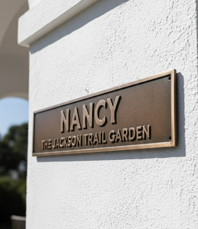 Custom Brass Plaque – Personalized Street Address Sign, Brass House Number Plate, Vintage Home Decor, Old School Address Marker Gift - Image 8