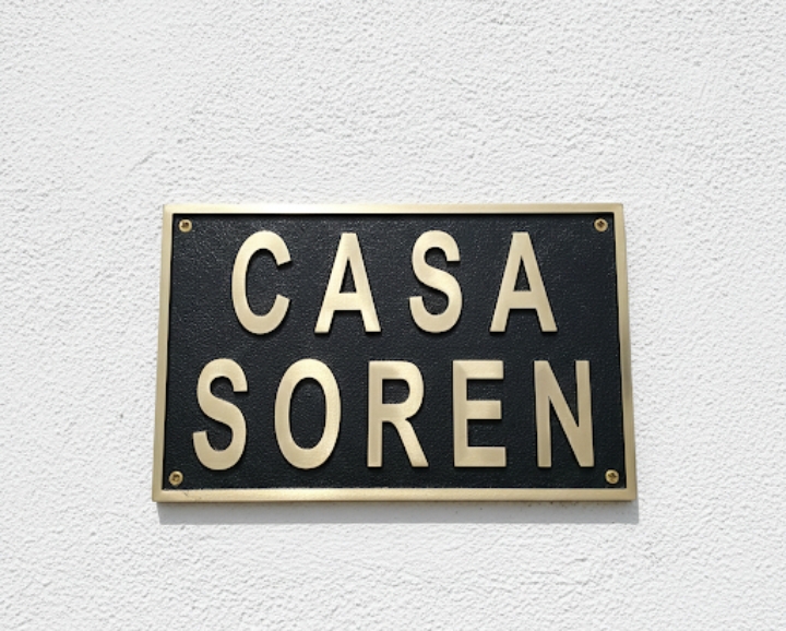 Custom Address Brass Bronze Plaque Number Sign CABBPNS11 - Image 12